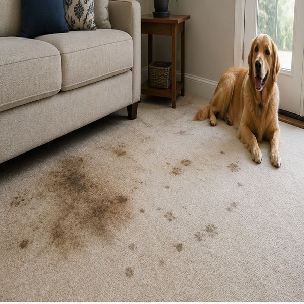 Pet Odour before cleaning in Williamstown