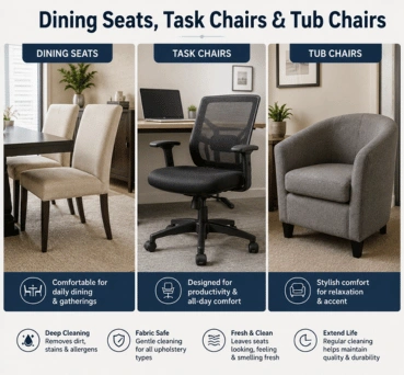 Dining Chair Cleaning in Williamstown